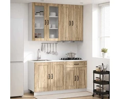Virtuvės vienetas KALMAR 4 pcs Sonoma ąžuolas Apdirbta mediena