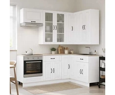 Virtuvės vienetas KALMAR 8 pcs Itin blizgi balta