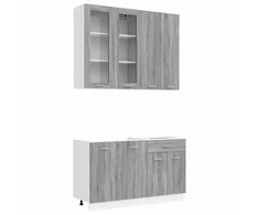 Virtuvės vienetas LYON 4 pcs Pilka Sonoma Apdirbta mediena