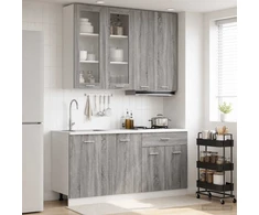 Virtuvės vienetas LYON 4 pcs Pilka Sonoma Apdirbta mediena