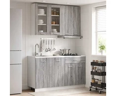 Virtuvės vienetas LYON 4 pcs Pilka Sonoma Apdirbta mediena