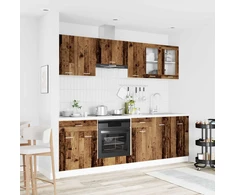 Virtuvės vienetas Lyon 8 pcs Apdirbta mediena