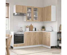Virtuvės vienetas LYON 8 pcs Sonoma ąžuolas Apdirbta mediena