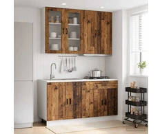 Virtuvės vienetas PORTO 4 vnt. Sendintos medienos