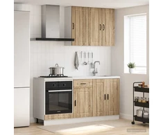 Virtuvės vienetas PORTO 5 pcs Sonoma ąžuolas Apdirbta mediena