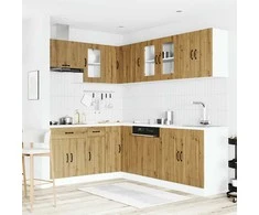 Virtuvinių spintelių komplektas, 11 dalių, Kalmar, artisano