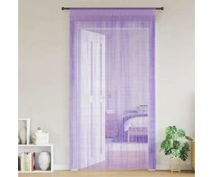 Virvelinės užuolaidos, 2vnt., 140x250cm, violetinės spalvos
