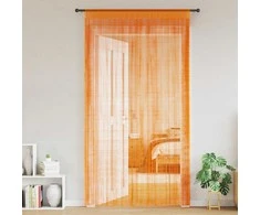 Virvelinės užuolaidos, 2vnt., 140x250cm, oranžinės spalvos