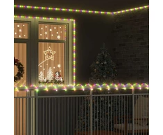 Virvės Šviesa su 240 LED Įvairiaspalvis 10 m PVC