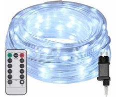 Virvės Šviesa su 480 LED Šalta balta 20 m PVC