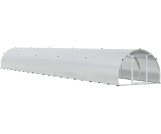 Vištų būdas Sidabrinė 1000 x 150 x 100 cm Galvanizuotas plienas