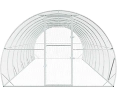 Vištų būdas Sidabrinė 1000 x 300 x 200 cm Galvanizuotas plienas