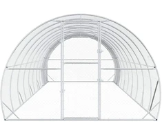 Vištų būdas Sidabrinė 1000 x 300 x 200 cm Galvanizuotas plienas