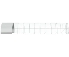 Vištų būdas Sidabrinė 1200 x 300 x 200 cm Galvanizuotas plienas