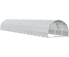 Vištų būdas Sidabrinė 800 x 150 x 100 cm Galvanizuotas plienas