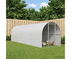 Vištų būdas Sidabrinė 800 x 200 x 200 cm Galvanizuotas plienas