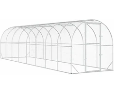 Vištų būdas Sidabrinė 800 x 200 x 200 cm Galvanizuotas plienas