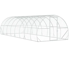 Vištų būdas Sidabrinė 800 x 300 x 200 cm Galvanizuotas plienas