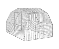 Vištų voljeras, 2,5x4x2,25 m, cinkuotas plienas