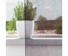 Voile užuolaidos su įvorėmis, 2vnt., violetinės sp., 140x140cm
