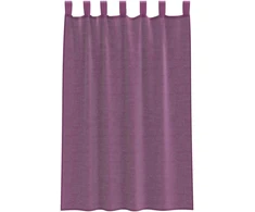 Voilės užuolaidos su kilpelėmis, 2 vnt., violetinės, 140x175 cm