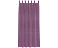 Voilės užuolaidos su kilpelėmis, 2 vnt., violetinės, 140x225 cm