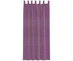 Voilės užuolaidos su kilpelėmis, 2 vnt., violetinės, 140x225 cm