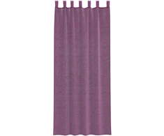 Voilės užuolaidos su kilpelėmis, 2 vnt., violetinės, 140x260 cm