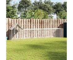 Voljeras viščiukams, 5x1x1,5 m, galvanizuotas plienas