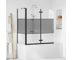 Vonia Apsauga Geometrinis Juoda 120 x 67 x 129 cm
