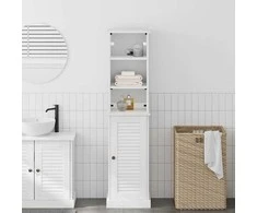 Vonios baldų rinkinys VIGO 2 pcs Balta ir senovinė balta