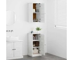 Vonios baldų rinkinys VIGO 2 pcs Balta ir senovinė balta