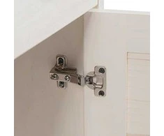 Vonios baldų rinkinys su stalčių 4 pcs Antikinė balta