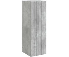 Vonios baldų rinkinys 3 vnt. Betono pilka 33 x 34,5 x 160 cm