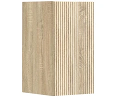 Vonios baldų rinkinys 3 vnt. Sonoma ąžuolas 33 x 34,5 x 160 cm
