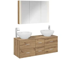 Vonios baldų rinkinys 4 pcs Artisano ąžuolo