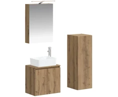Vonios baldų rinkinys 4 pcs Artisano ąžuolo