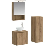 Vonios baldų rinkinys 4 pcs Artisano ąžuolo