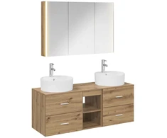 Vonios baldų rinkinys 4 pcs Artisano ąžuolo