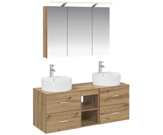 Vonios baldų rinkinys 4 pcs Artisano ąžuolo