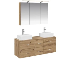 Vonios baldų rinkinys 4 pcs Artisano ąžuolo