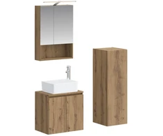 Vonios baldų rinkinys 4 pcs Artisano ąžuolo