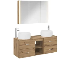 Vonios baldų rinkinys 4 pcs Artisano ąžuolo