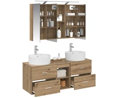 Vonios baldų rinkinys 4 pcs Artisano ąžuolo