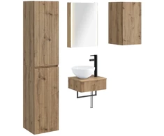 Vonios baldų rinkinys 5 pcs Artisano ąžuolo