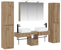 Vonios baldų rinkinys 6 pcs Artisano ąžuolo