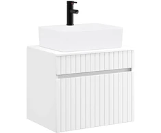 Vonios baldų rinkinys Balta Apdirbta mediena