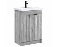 Vonios baldų rinkinys Pilka Sonoma 78,5 x 37,5 x 81 cm