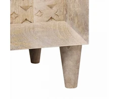 Vonios baldų rinkinys 2 vnt. Balta 62 x 33 x 58 cm