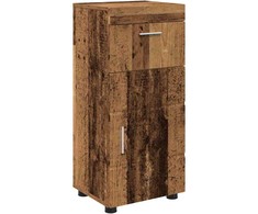 Vonios baldų rinkinys TULUM 4 pcs Senas medis 60 x 34 x 63 cm